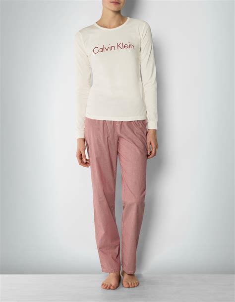 calvin klein pyjama set damen